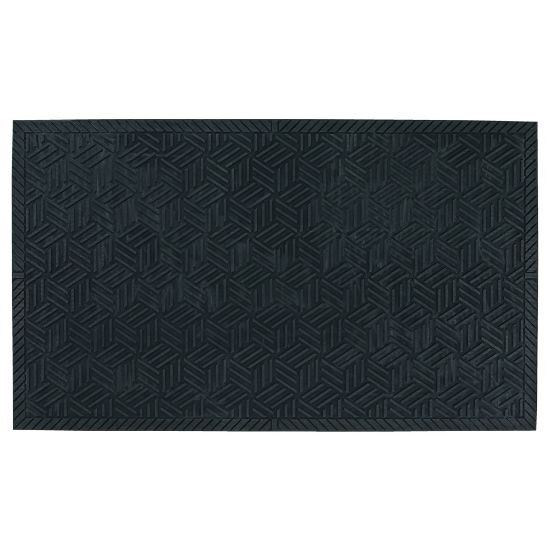 Picture of M+A Matting SuperScrape Plus Floor Mat, 48in x 72in, Black