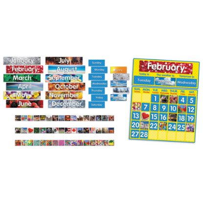 Picture of Scholastic Photo Calendar Bulletin Board, 24 1/2inL