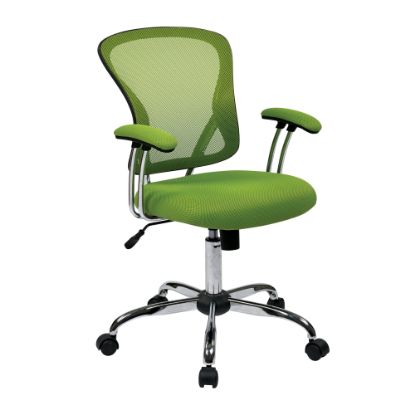 Picture of Office Star Avenue Six Juliana Mesh Task Chair, Green/Silver