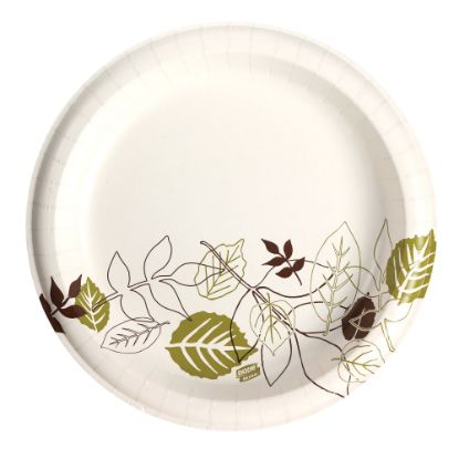 Picture of Dixie Ultra Paper Plates, 10-1/8in, Pathways, Pack Of 125 Plates