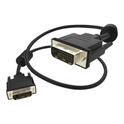 Picture of Unirise DVI cable - dual link - DVI-D (M) to DVI-D (M) - 6 ft