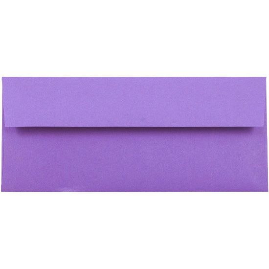 Picture of JAM PAPER #10 Business Colored Envelopes, 4 1/8 x 9 1/2, Violet Purple Recycled, 25/Pack