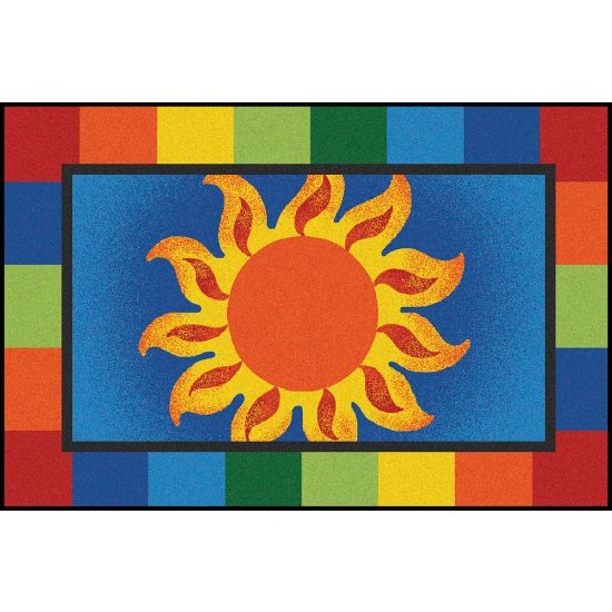 Picture of Carpets for Kids KID$Value Rugs Sunny Day Activity Rug, 4ft x 6ft , Multicolor