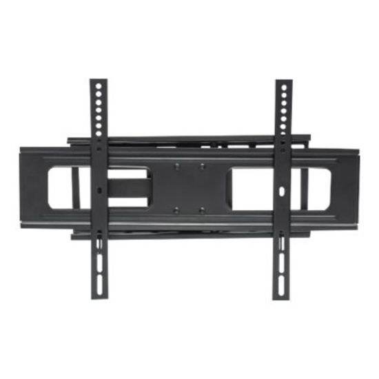 Picture of Manhattan TV & Monitor Mount, Wall, Full Motion, 1 screen, Screen Sizes: 37-65in, Black, VESA 200x200 to 600x400mm, Max 50kg, LFD, Tilt & Swivel with 3 Pivots, Lifetime Warranty - Bracket - for LCD TV - heavy duty steel - black