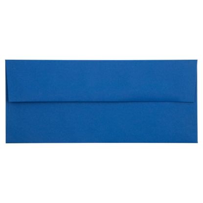 Picture of JAM PAPER #10 Business Premium Envelopes, 4 1/8 x 9 1/2, Presidential Blue, 25/Pack