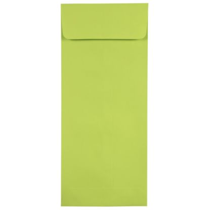 Picture of JAM PAPER #12 Policy Business Colored Envelopes, 4 3/4 x 11, Ultra Lime Green, 25/Pack