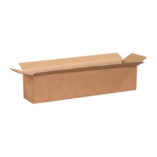 Picture of Partners Brand Long Corrugated Boxes 18in x 4in x 4in, Bundle of 25