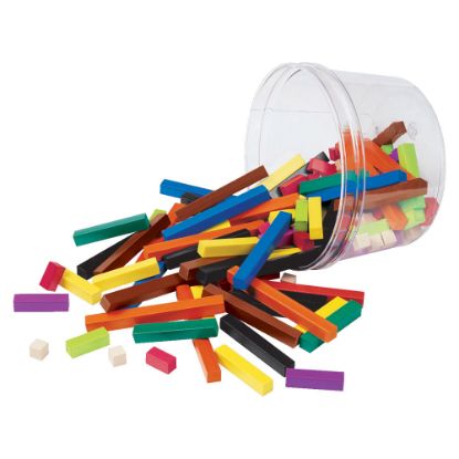 Picture of Learning Resources Cuisenaire Small Rods Group Set, Assorted Colors, Grades Pre-K - 9