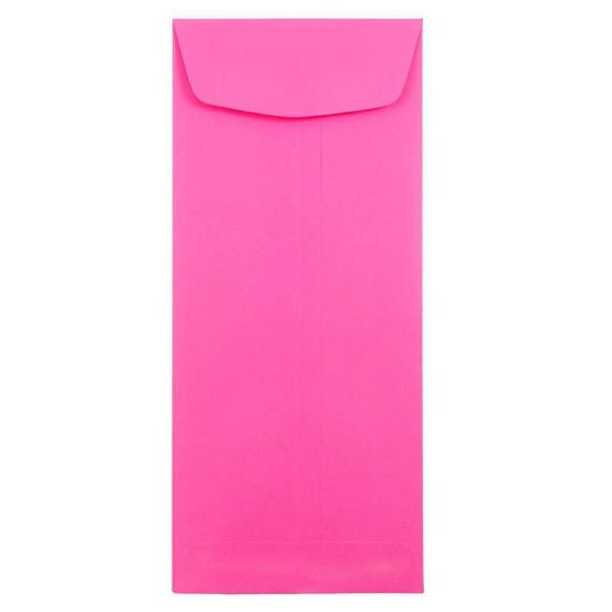 Picture of JAM Paper Policy Envelopes, #11, Gummed Seal, Ultra Fuchsia Pink, Pack Of 25