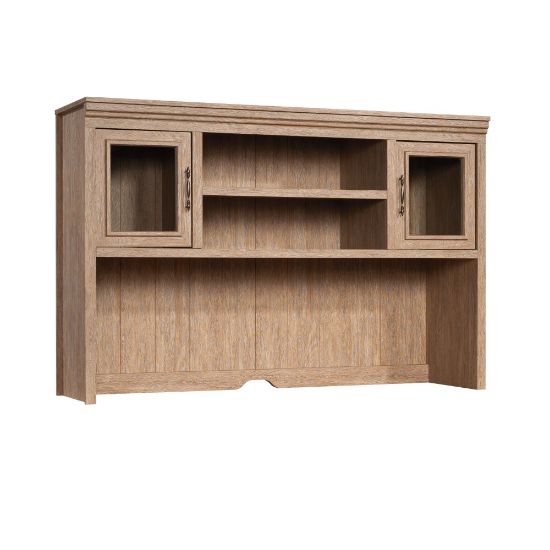 Picture of Sauder Rollingwood 66inW Hutch For Executive Desk Or L-Shaped Desk, Brushed Oak