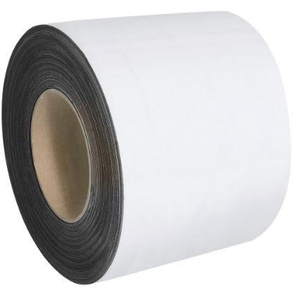 Picture of Partners Brand Magnetic Warehouse Label Roll, LH159, 4in x 100ft, White