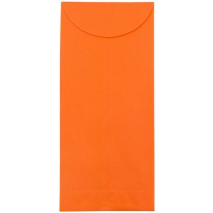 Picture of JAM PAPER #12 Policy Business Colored Envelopes, 4 3/4 x 11, Orange Recycled, 25/Pack