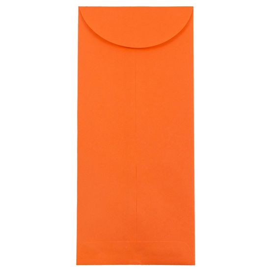 Picture of JAM PAPER #14 Policy Business Colored Envelopes, 5 x 11 1/2, Orange Recycled, 25/Pack