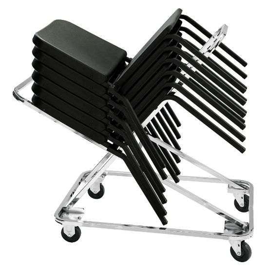 Picture of National Public Seating Dolly, DY82, 38inH x 22-3/4inW x 35inD, Chrome