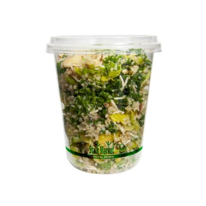 Picture of Stalk Market Compostable PLA Deli Food Containers, 32 Oz, Clear, Pack of 300