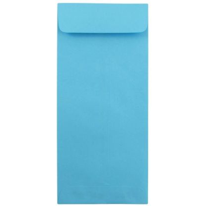 Picture of JAM PAPER #12 Policy Business Colored Envelopes, 4 3/4 x 11, Blue, Pack Of 25