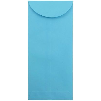 Picture of JAM PAPER #14 Policy Business Colored Envelopes, 5 x 11 1/2, Blue Recycled, 25/Pack