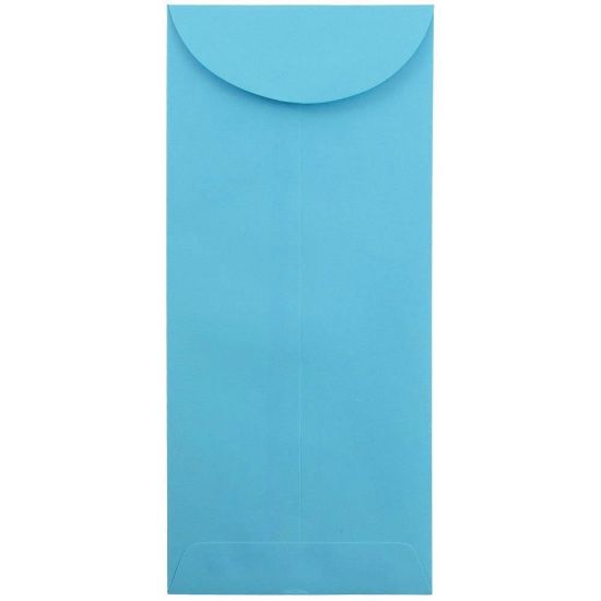 Picture of JAM PAPER #14 Policy Business Colored Envelopes, 5 x 11 1/2, Blue Recycled, 25/Pack