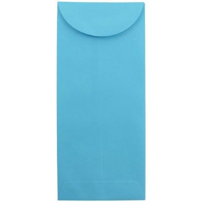 Picture of JAM Paper Policy Envelopes, #11, Gummed Seal, 30% Recycled, Blue, Pack Of 25