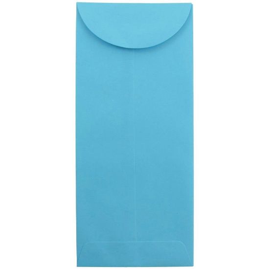 Picture of JAM Paper Policy Envelopes, #11, Gummed Seal, 30% Recycled, Blue, Pack Of 25