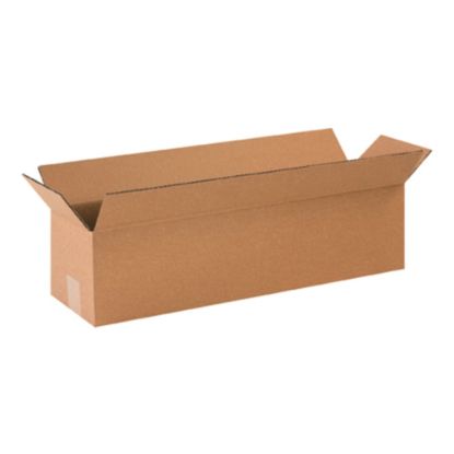 Picture of Partners Brand Long Corrugated Boxes, 24in x 8in x 6in, Kraft, Bundle of 25