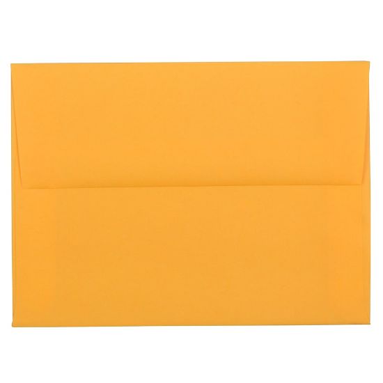 Picture of JAM Paper Envelopes, A6, Gummed Seal, Ultra Orange, Pack Of 25