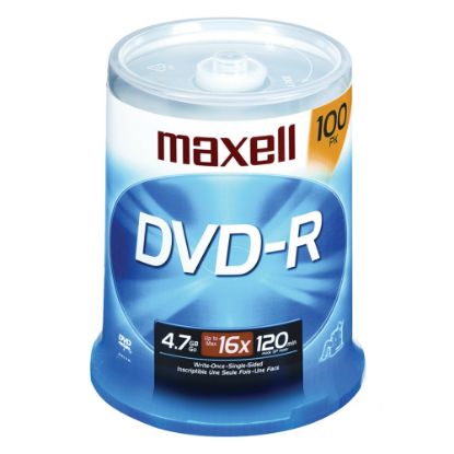 Picture of Maxell 16x DVD-R Media - 120mm