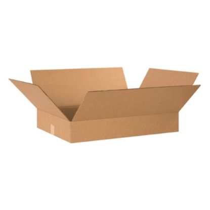 Picture of Partners Brand Flat Corrugated Boxes 24in x 20in x 4in, Bundle of 20