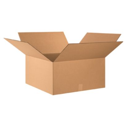 Picture of Partners Brand Heavy-Duty Boxes, 24in x 24in x 12in, Kraft, Bundle of 10