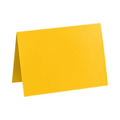 Picture of LUX Folded Cards, A2, 4 1/4in x 5 1/2in, Sunflower Yellow, Pack Of 1,000