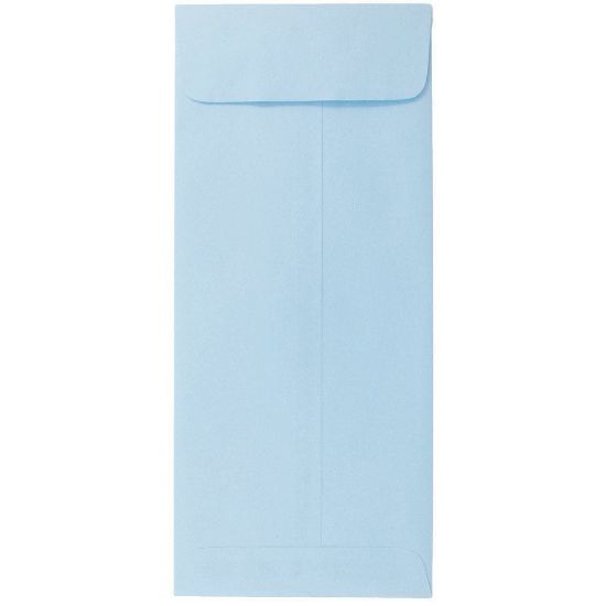 Picture of JAM Paper #10 Policy Envelopes, Gummed Seal, Light Baby Blue, Pack Of 25