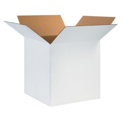 Picture of Partners Brand Brand Corrugated Boxes 24in x 24in x 24in, White, Bundle of 10