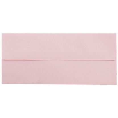 Picture of JAM PAPER #10 Business Premium Envelopes, 4 1/8 x 9 1/2, Baby Pink Pastel, 25/Pack