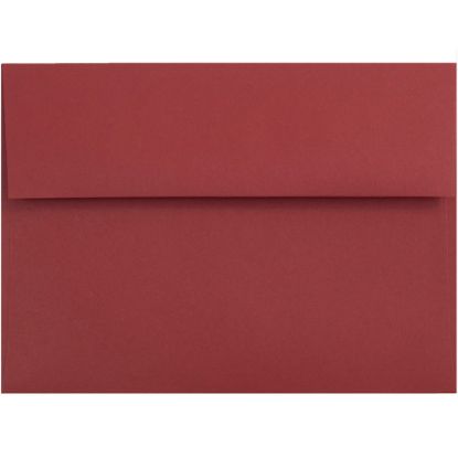 Picture of JAM Paper Booklet Invitation Envelopes, A6, Gummed Seal, Dark Red, Pack Of 25