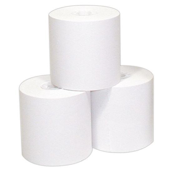 Picture of Single-Ply Thermal Paper Rolls, 3 1/8in x 230ft, White, Pack Of 50 Rolls