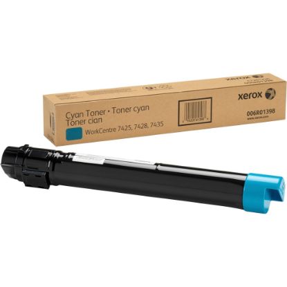 Picture of Xerox 006R01398 Original Toner Cartridge - Laser - 15000 Pages - Cyan - 1 Each