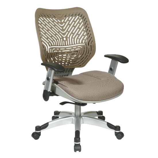 Picture of Office Star REVV Series SpaceFlex High-Back Chair, Latte/Platinum