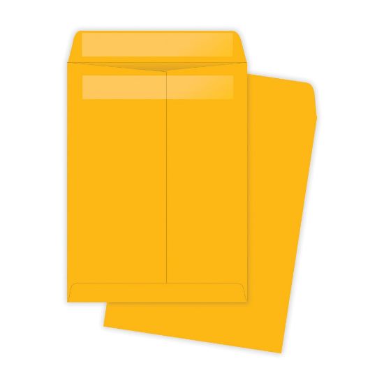 Picture of Quality Park Redi-Seal Catalog Envelopes, 9 1/2in x 12 1/2in, Self-Adhesive, Kraft, Box Of 250