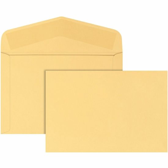 Picture of Quality Park Heavy-Duty Document Envelopes - Catalog - 10in Width x 15in Length - 32 lb - Gummed - 100 / Box - Cameo