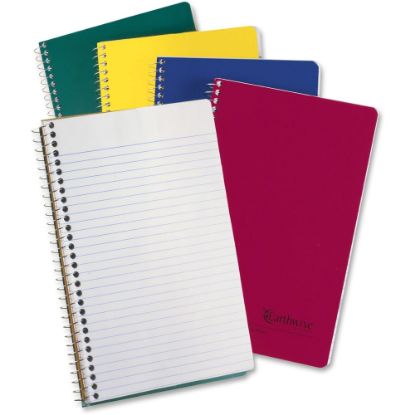 Picture of Oxford 3-Subject Wirebound Notebook, 6in x 9 1/2in, 150 Sheets, 30% Recycled, Assorted Colors