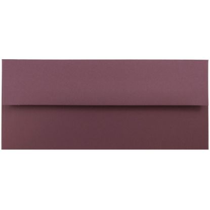 Picture of JAM PAPER #10 Business Premium Envelopes, 4 1/8 x 9 1/2, Burgundy, 25/Pack