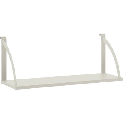 Picture of HON Verse Hanging Shelf, 36inW - 36in Width x 24.8in Depth - Steel - Light Gray