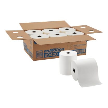 Picture of enMotion by GP PRO 1-Ply Paper Towels, Pack Of 6 Rolls