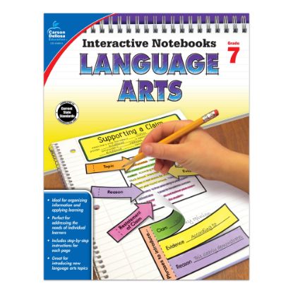 Picture of Carson-Dellosa Interactive Language Arts Notebook, Grade 7