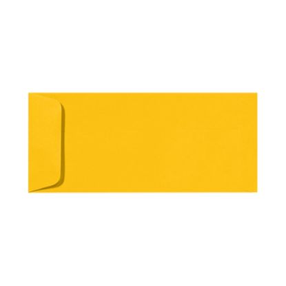 Picture of LUX Open-End Envelopes, #10, Peel & Press Closure, Sunflower Yellow, Pack Of 500