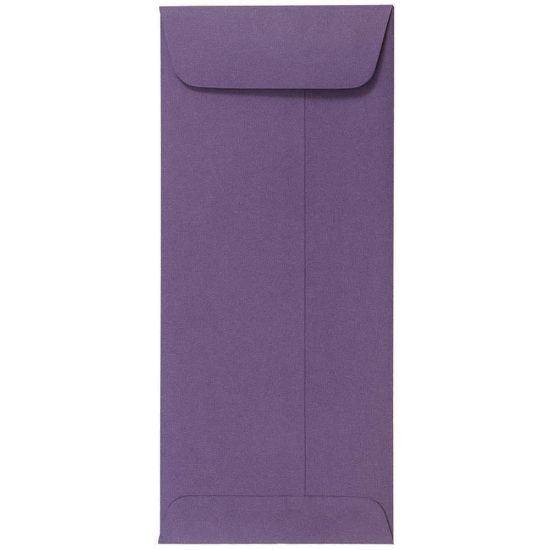 Picture of JAM Paper #10 Policy Envelopes, Gummed Seal, Dark Purple, Pack Of 25