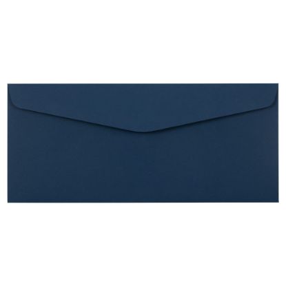 Picture of JAM PAPER #10 Business Premium Envelopes, 4 1/8in x 9 1/2in, Navy Blue, Pack Of 25