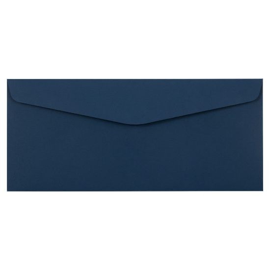 Picture of JAM PAPER #10 Business Premium Envelopes, 4 1/8in x 9 1/2in, Navy Blue, Pack Of 25