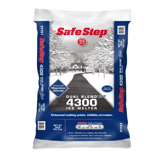 Picture of Safe Step 4300 Dual Blend Ice Melt, 50 Lb, Pallet Of 49