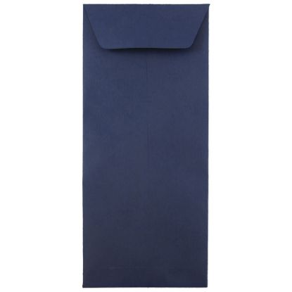 Picture of JAM Paper Policy Envelopes, #12, Gummed Seal, Navy Blue, Pack Of 25